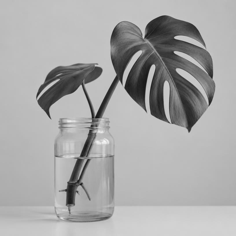 Monstera cutting